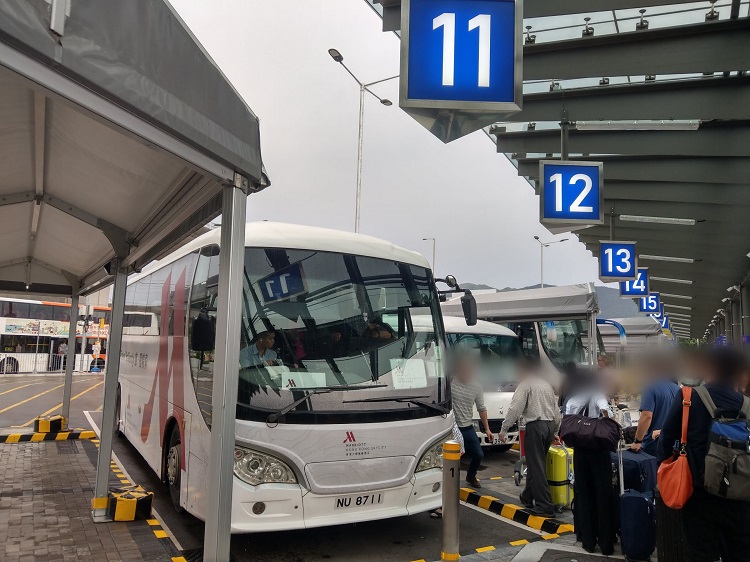 香港スカイシティマリオット　シャトルバス